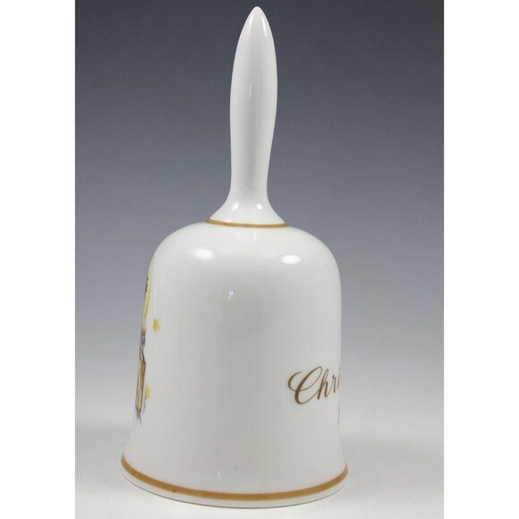 Heavenly Light 1985 Christmas Bell Berta Hummel Schmid  West Germany 14th Ed - Picture 4 of 6
